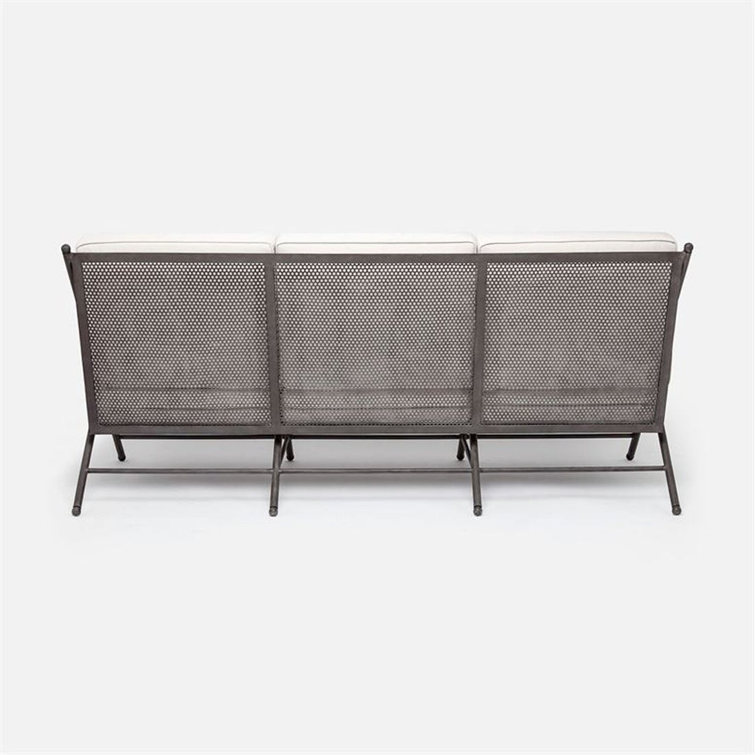 Made Goods Balta Metal Outdoor Sofa, Alsek Fabric