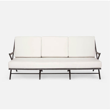 Made Goods Balta Metal Outdoor Sofa, Volta Fabric