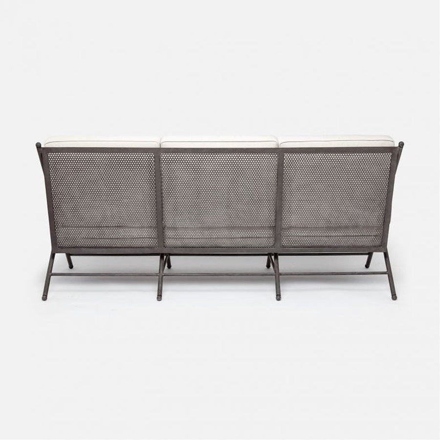 Made Goods Balta Metal Outdoor Sofa, Havel Outdoor Performance Velvet