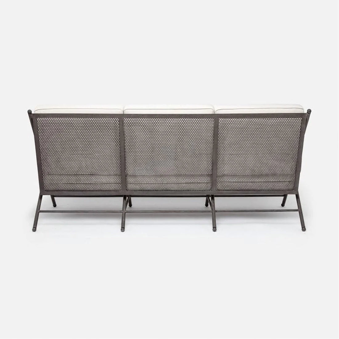 Made Goods Balta Metal Outdoor Sofa, Danube Fabric