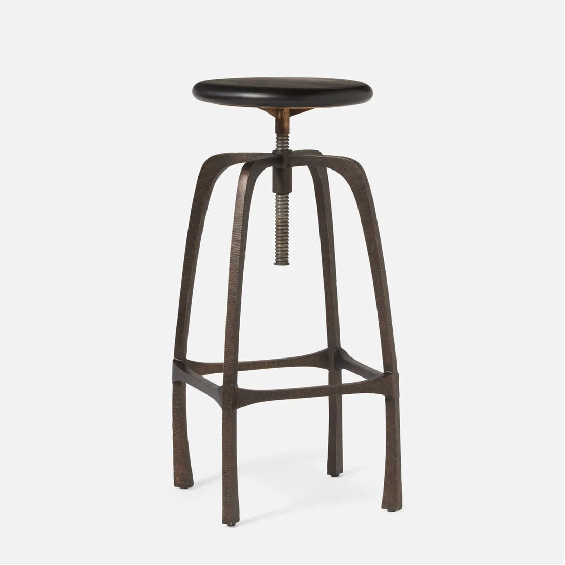 Made Goods Beckett Industrial Bar Stool