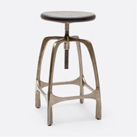 Made Goods Beckett Industrial Counter Stool