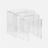 Made Goods Beckham Acrylic Nesting Tables