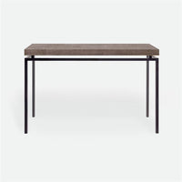 Made Goods Benjamin Floating Leg Console Table in Faux Shagreen Top