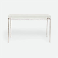 Made Goods Benjamin Floating Leg Console Table in Faux Shagreen Top