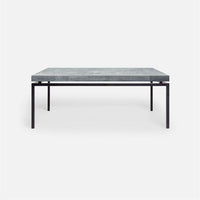 Made Goods Benjamin Floating Leg 48-Inch Coffee Table in Faux Shagreen Top