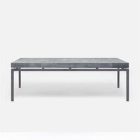 Made Goods Benjamin Floating Leg 52-Inch Coffee Table in Faux Shagreen Top