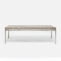 Made Goods Benjamin Floating Leg 52-Inch Coffee Table in Faux Shagreen Top