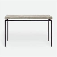 Made Goods Benjamin Floating Leg Console Table in Faux Shagreen Top