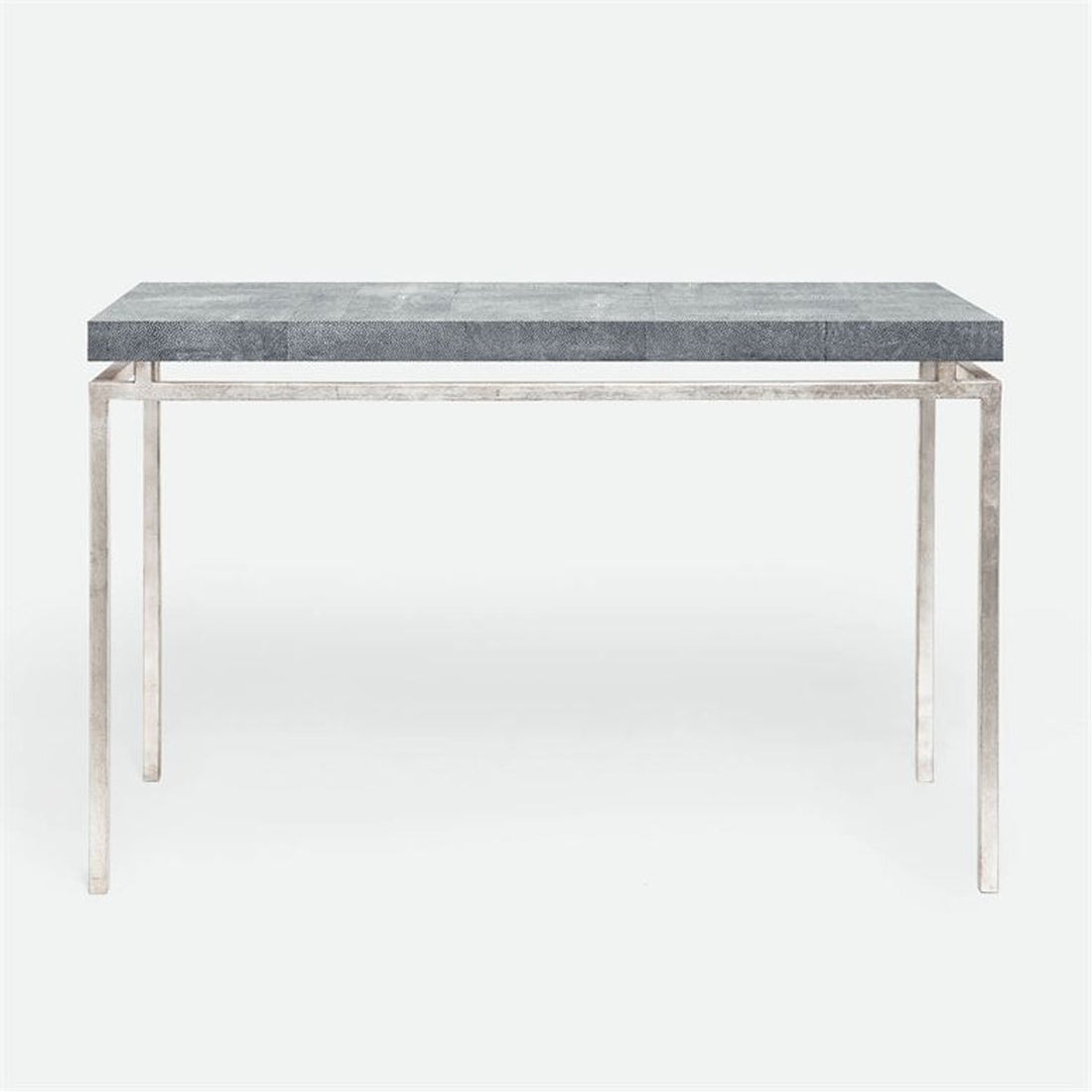 Made Goods Benjamin Floating Leg Console Table in Faux Shagreen Top