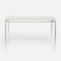 Made Goods Benjamin Floating Leg Console Table in Faux Shagreen Top