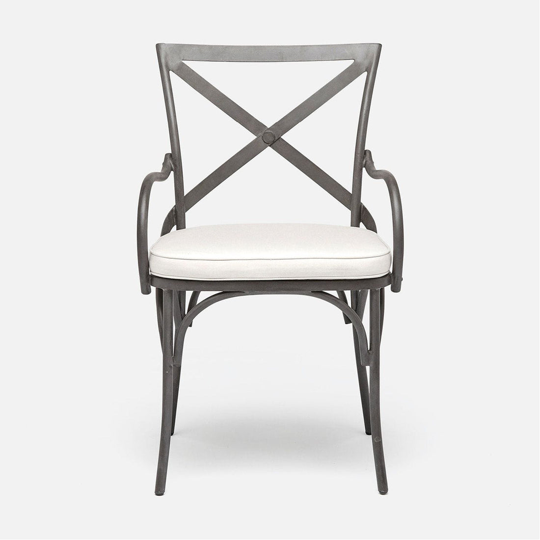 Made Goods Beverly X-Back Outdoor Chair in Havel Performance Velvet