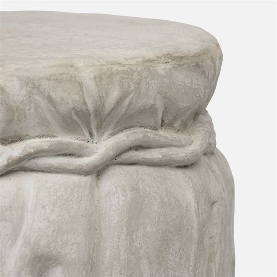 Made Goods Braelynn Draped Outdoor Stool