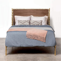 Made Goods Brennan Textured Bed in Havel Velvet