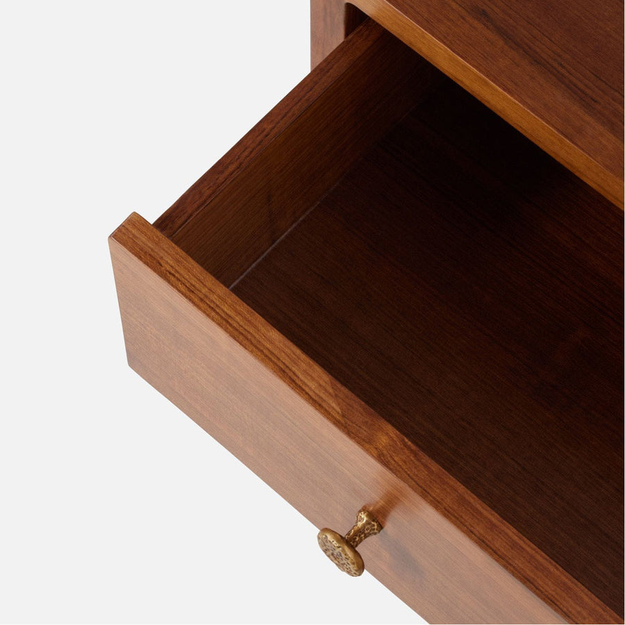 Made Goods Brienne Open-Shelf Teak 30-Inch Nightstand