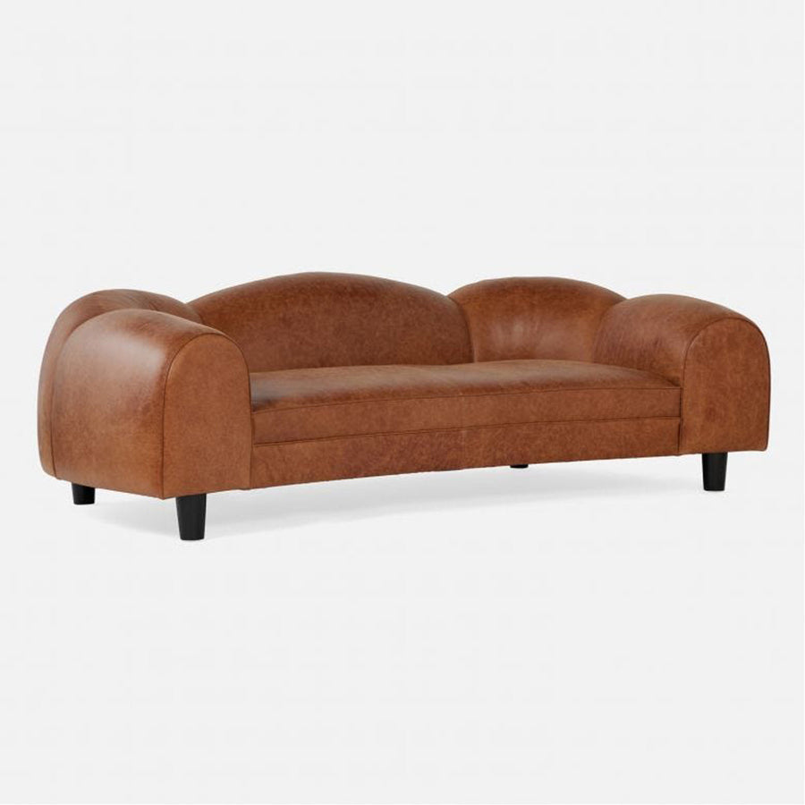 Made Goods Caldwell Scalloped Sofa in Volta Performance Fabric