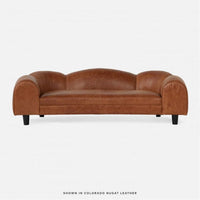 Made Goods Caldwell Scalloped Sofa in Nile Fabric