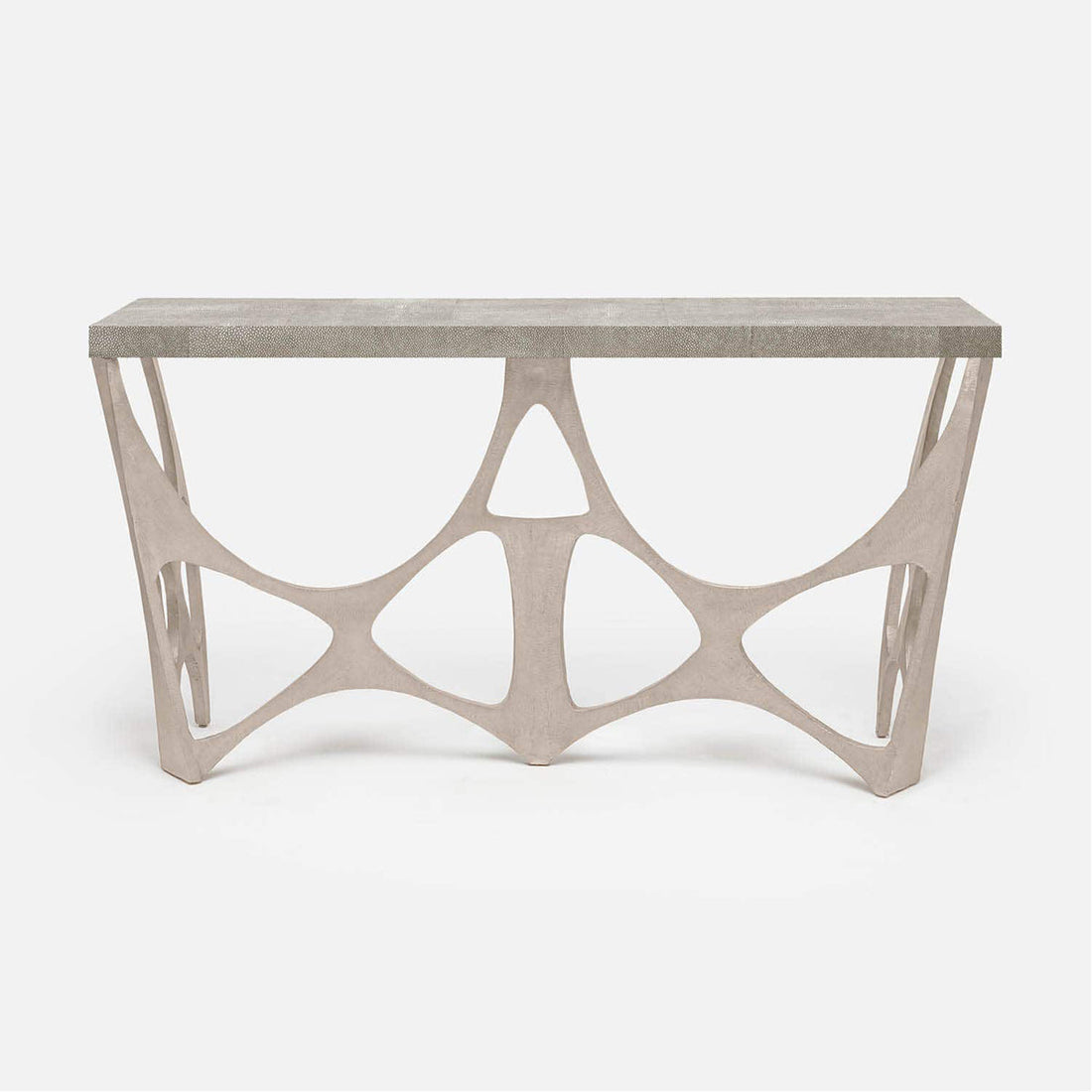 Made Goods Calloway Console Table in Faux Horn