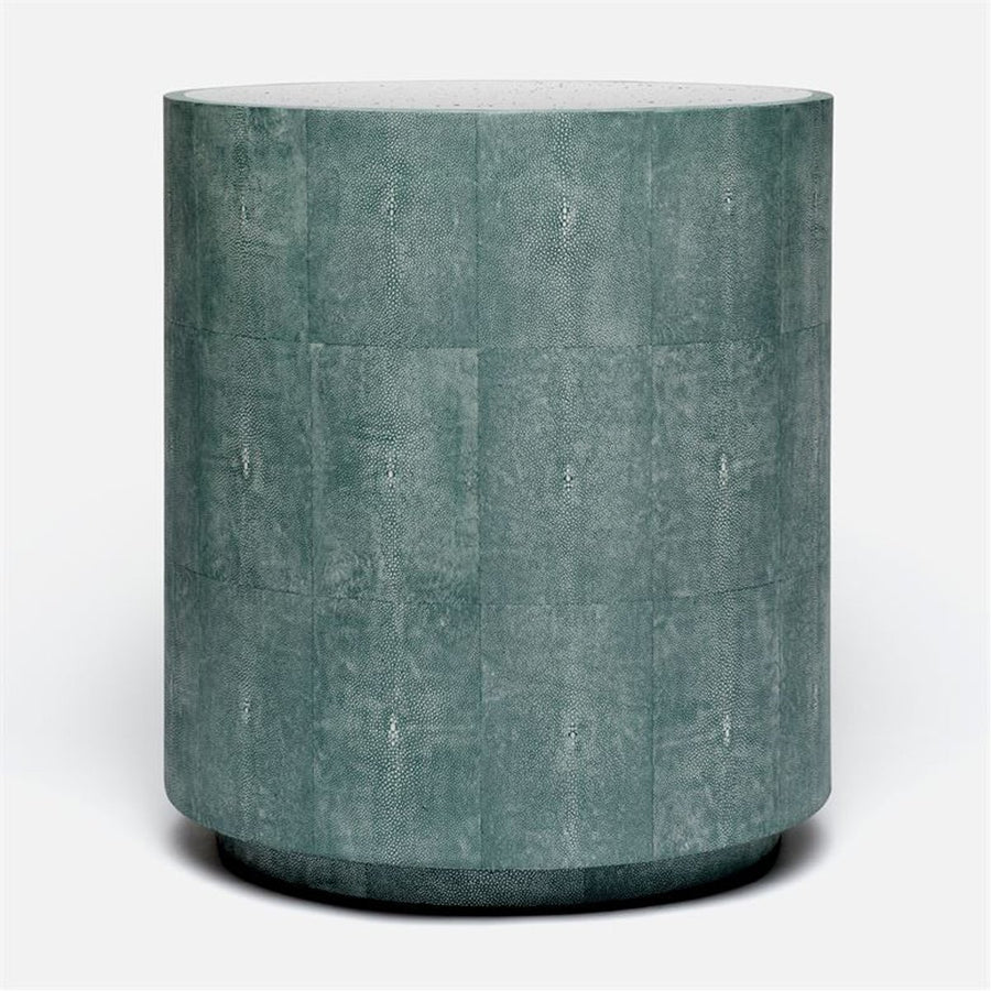 Made Goods Cara Realistic Faux Shagreen Side Table