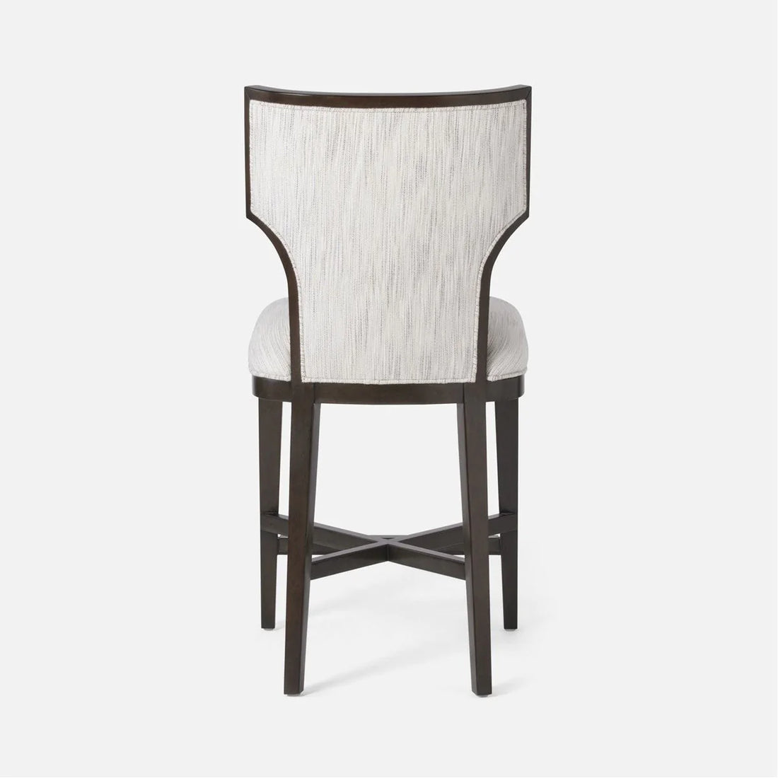 Made Goods Carleen Wingback Counter Stool in Pagua Fabric