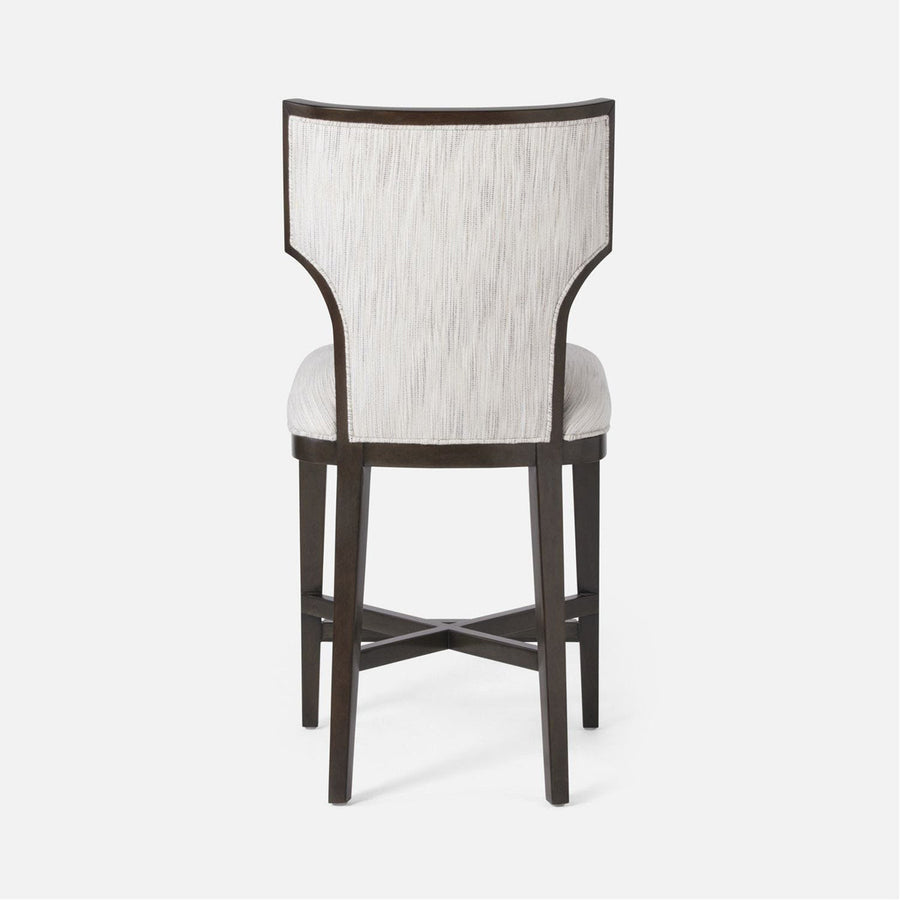 Made Goods Carleen Wingback Counter Stool in Clyde Fabric