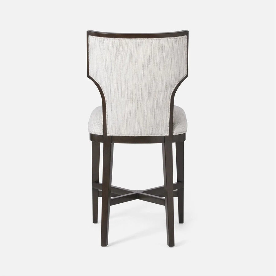 Made Goods Carleen Wingback Counter Stool in Havel Velvet