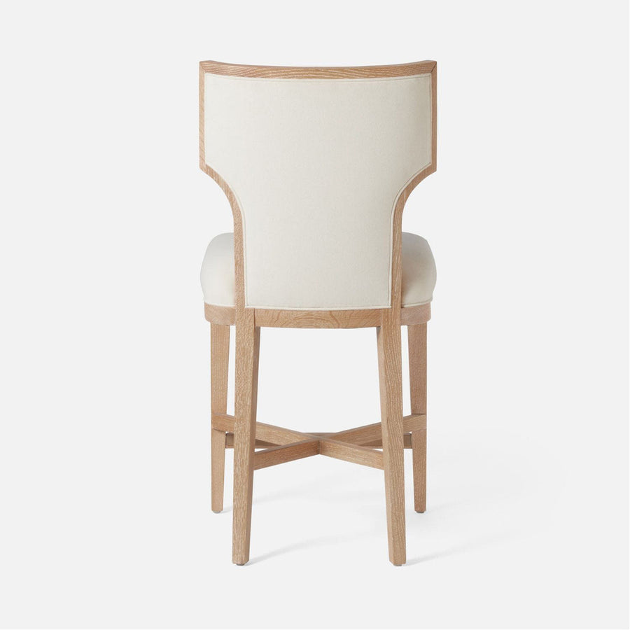 Made Goods Carleen Wingback Counter Stool in Clyde Fabric