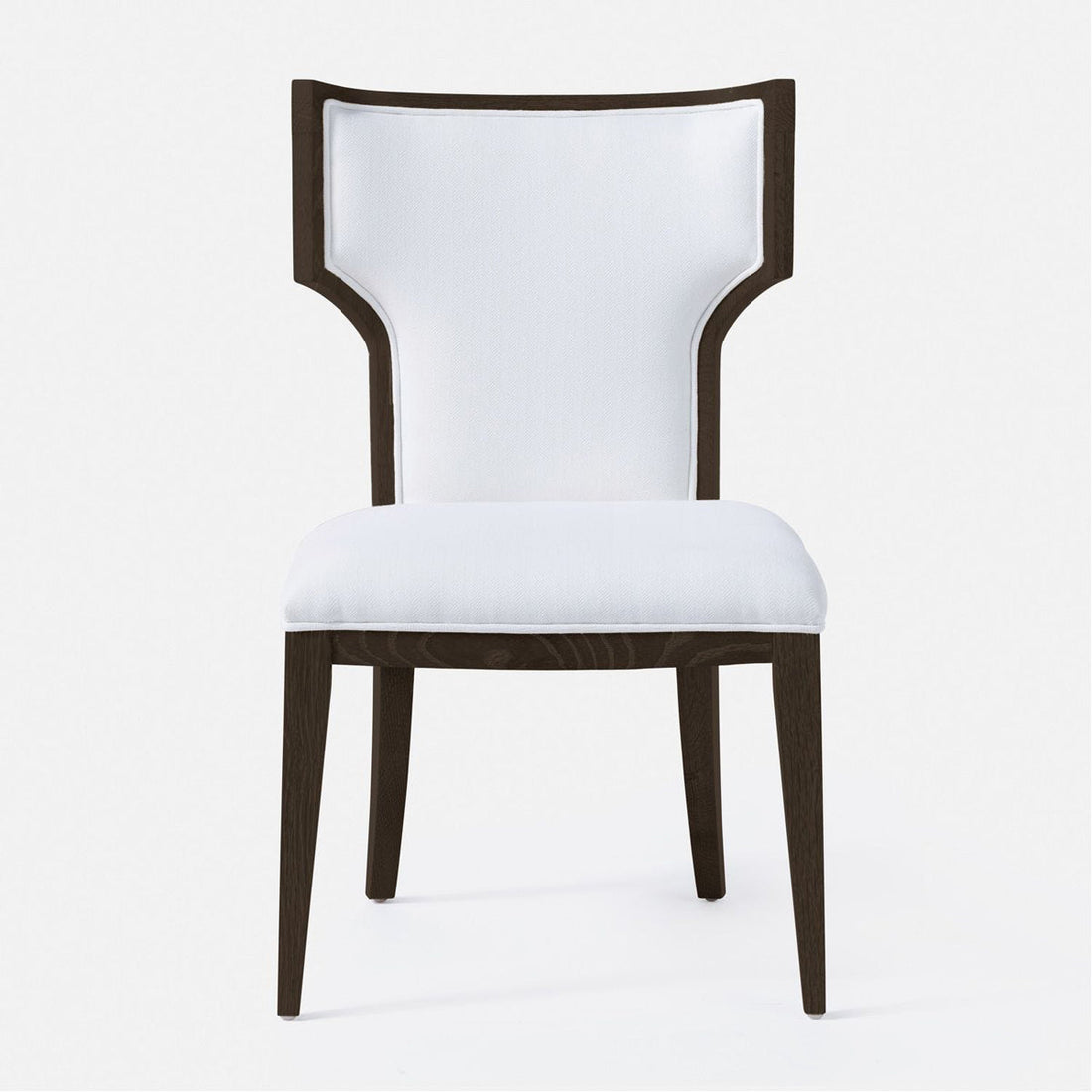 Made Goods Carleen Wingback Dining Chair in Bassac Leather