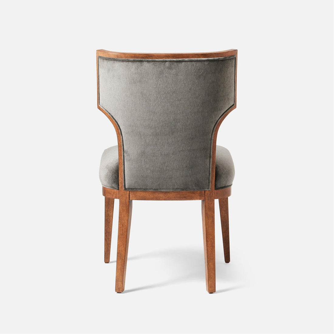 Made Goods Carleen Wingback Dining Chair in Colorado Leather