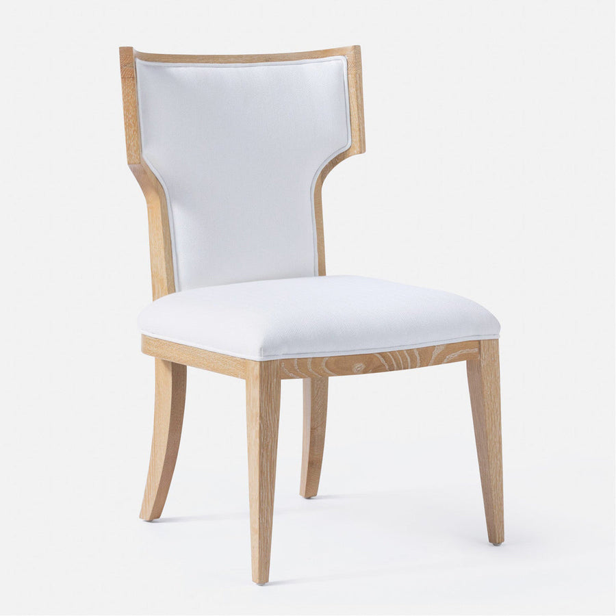 Made Goods Carleen Wingback Dining Chair in Nile Fabric