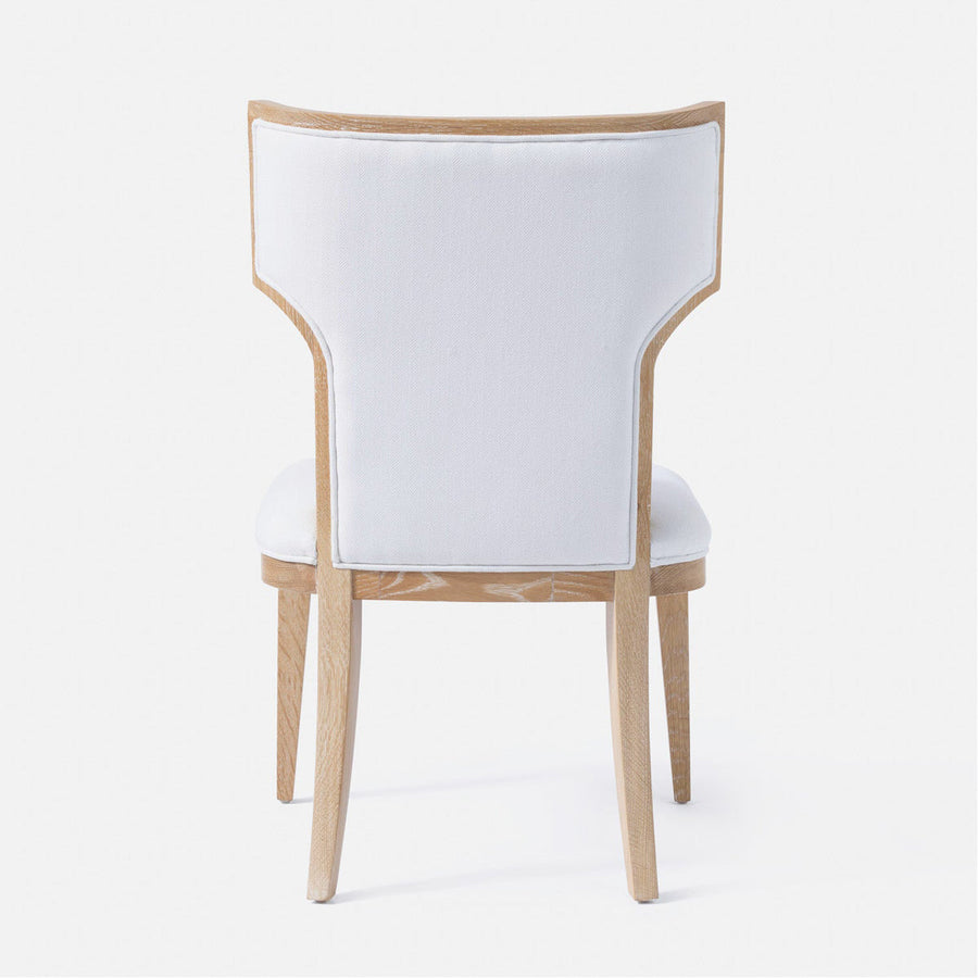 Made Goods Carleen Wingback Dining Chair in Humboldt Cotton Jute