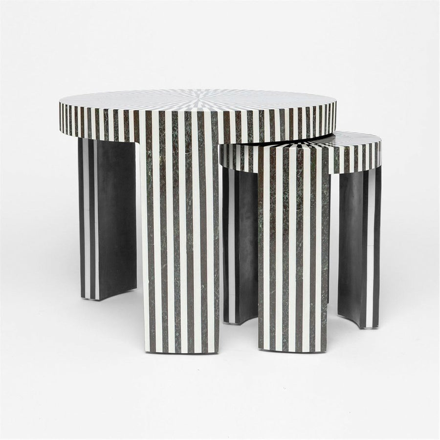 Made Goods Carlotta Marble Nesting Tables