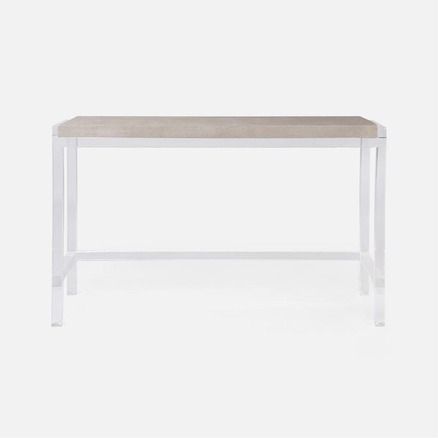 Made Goods Cassian Console Table in Faux Horn