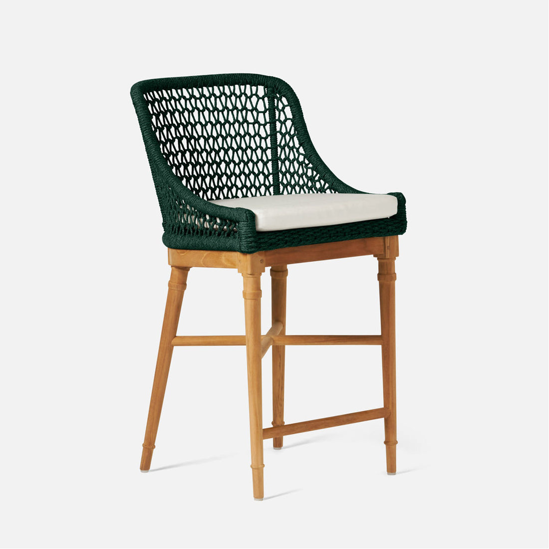 Made Goods Chadwick Outdoor Counter Stool in Lambro Boucle