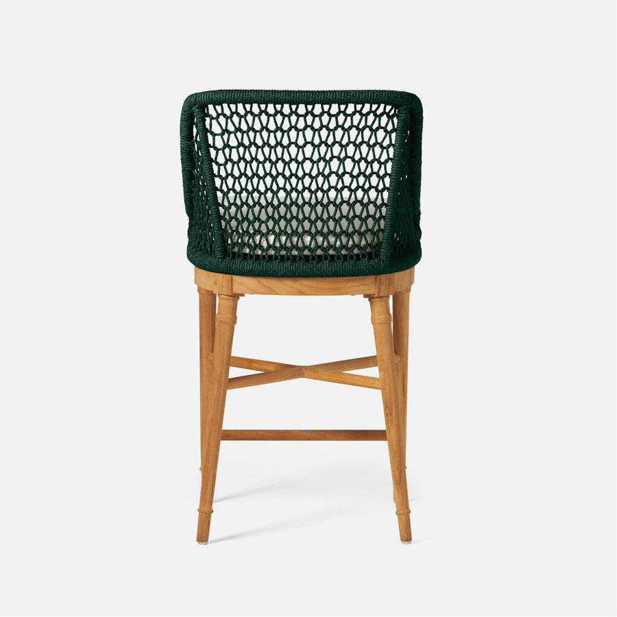 Made Goods Chadwick Outdoor Counter Stool in Lambro Boucle