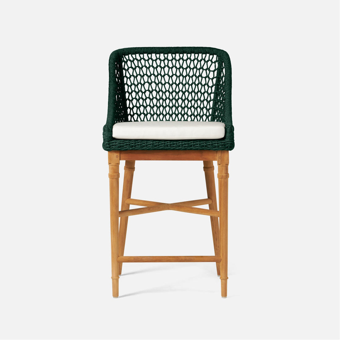 Made Goods Chadwick Outdoor Counter Stool in Lambro Boucle