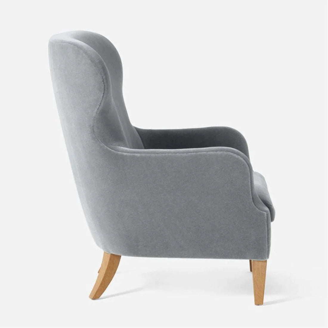 Made Goods Chantall Modern Wingback Lounge Chair