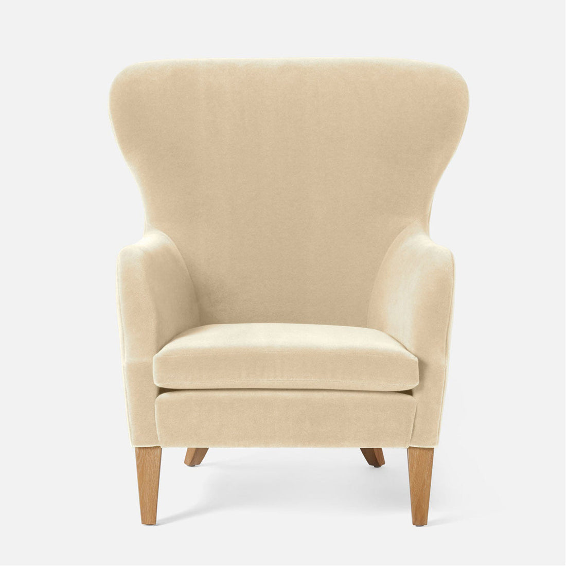 Made Goods Chantall Modern Wingback Lounge Chair