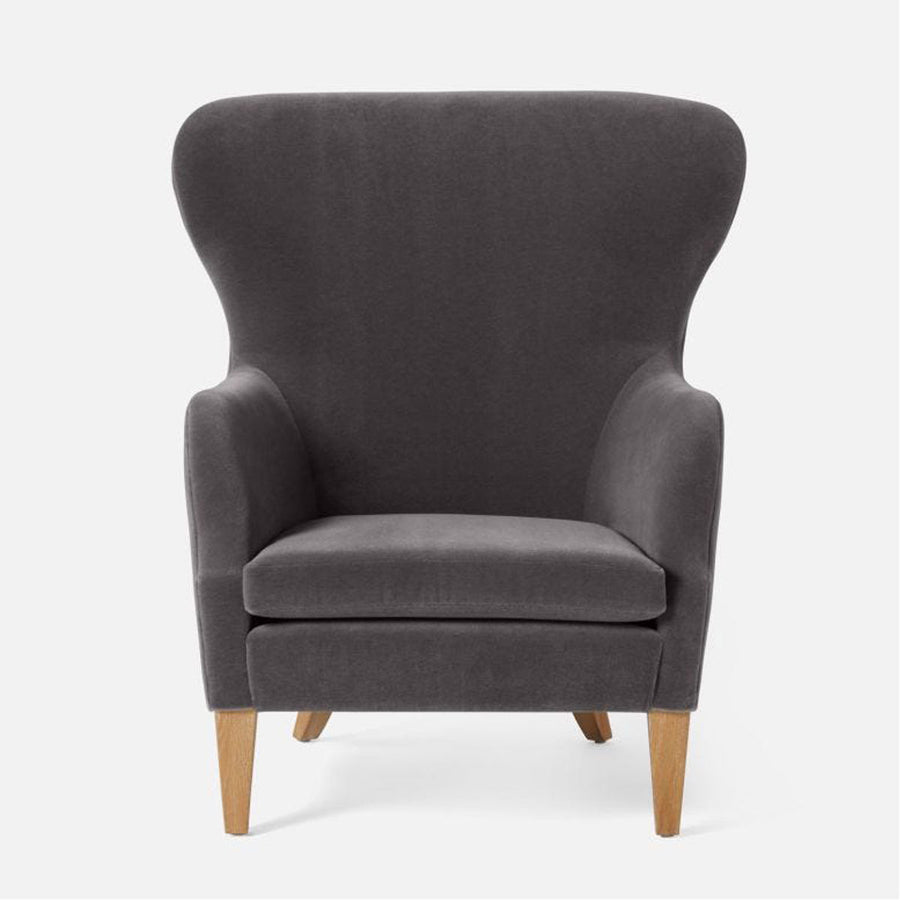 Made Goods Chantall Modern Wingback Lounge Chair