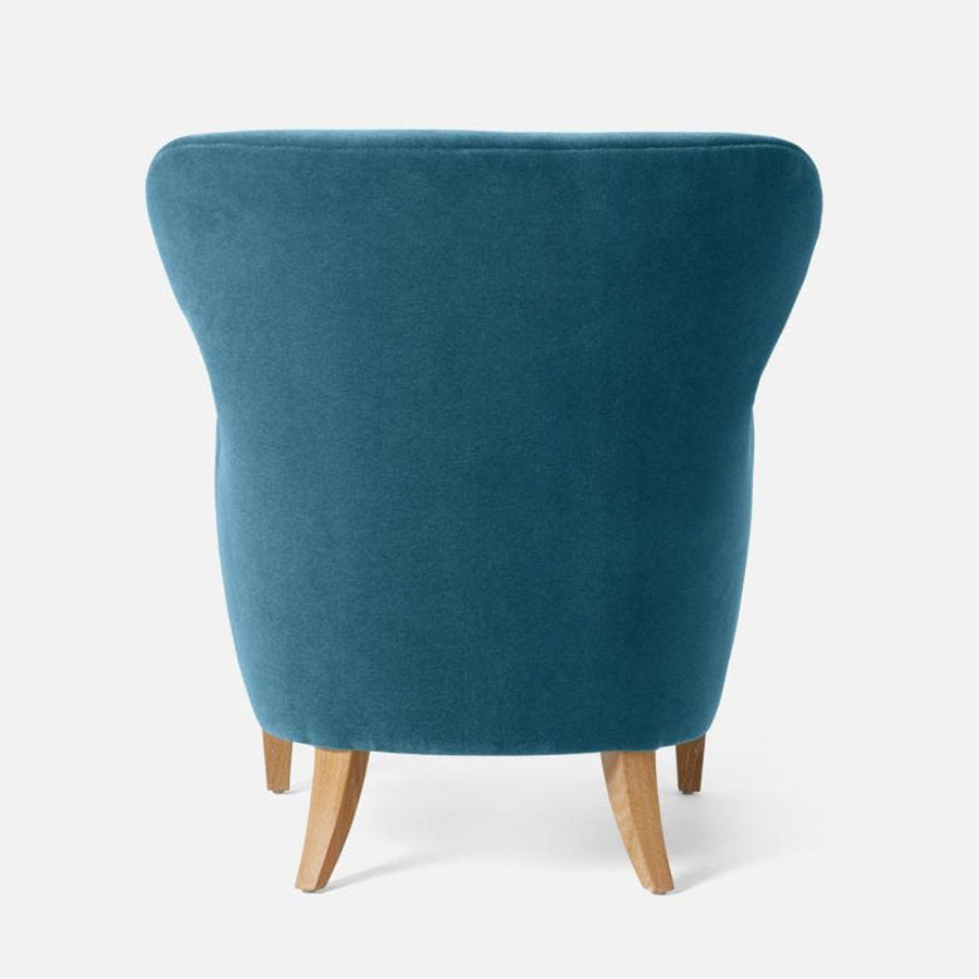 Made Goods Chantall Modern Wingback Lounge Chair