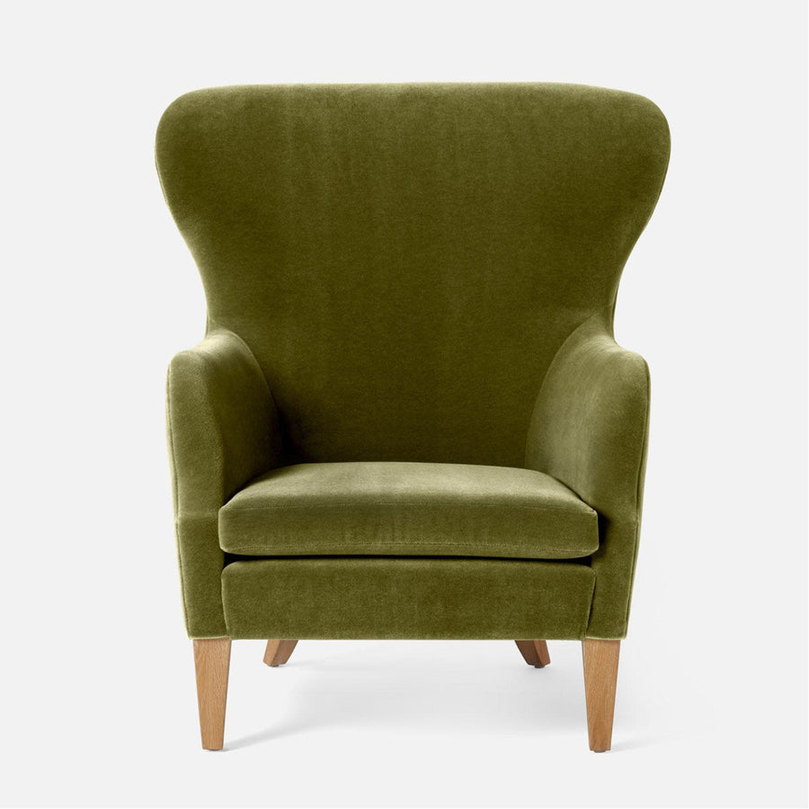 Made Goods Chantall Modern Wingback Lounge Chair