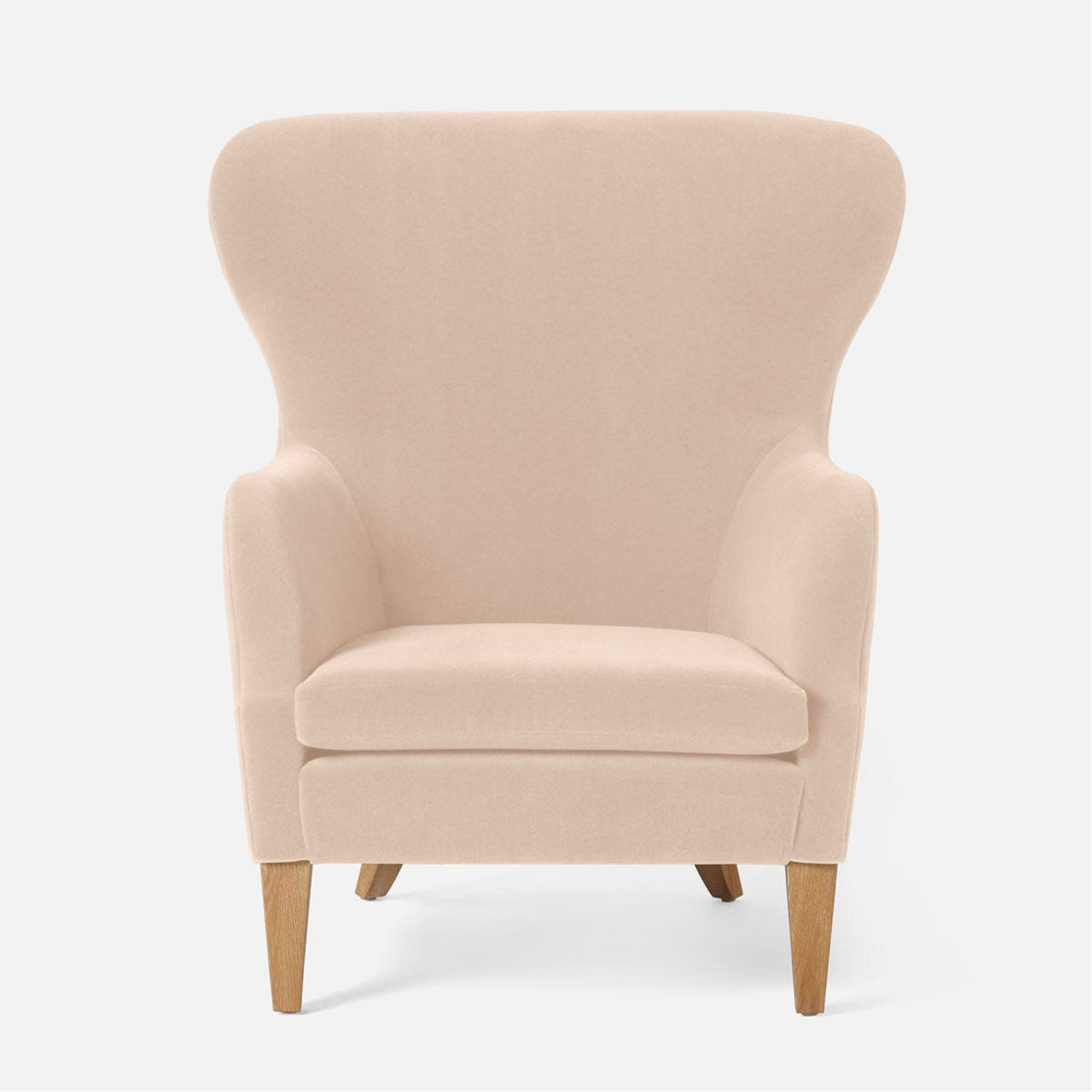 Made Goods Chantall Modern Wingback Lounge Chair