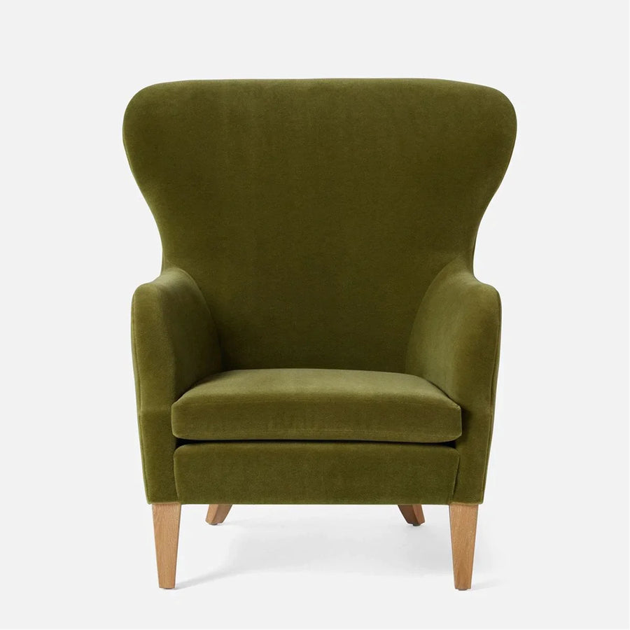 Made Goods Chantall Modern Wingback Lounge Chair