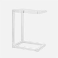 Made Goods Clark Rectangular Acrylic Drink Table