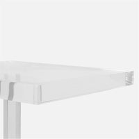 Made Goods Clark Rectangular Acrylic Drink Table