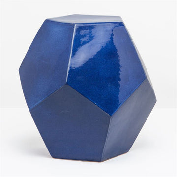 Made Goods Cole Ceramic Dodecahedron Outdoor Stool