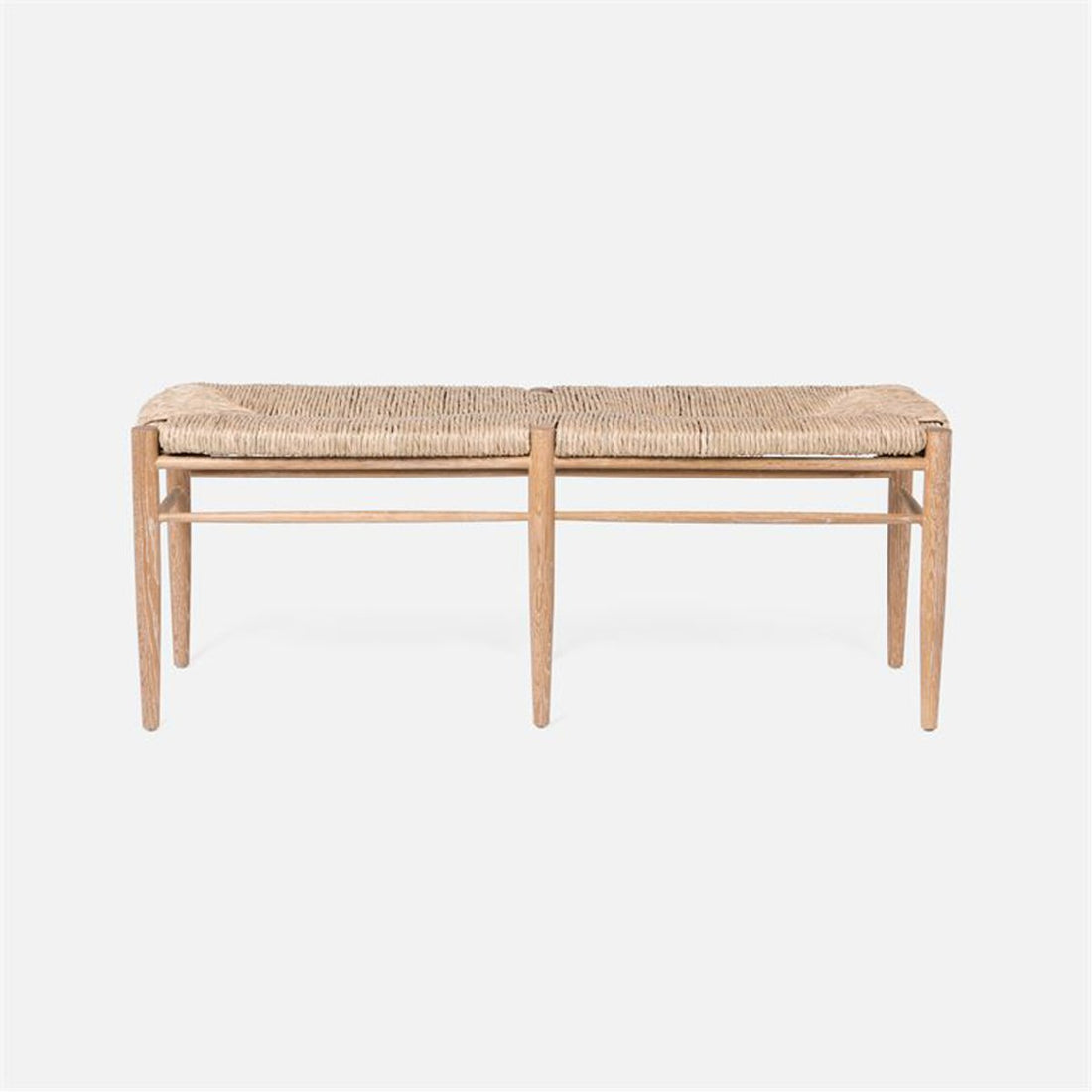 Made Goods Colwyn Cerused Oak Double Bench