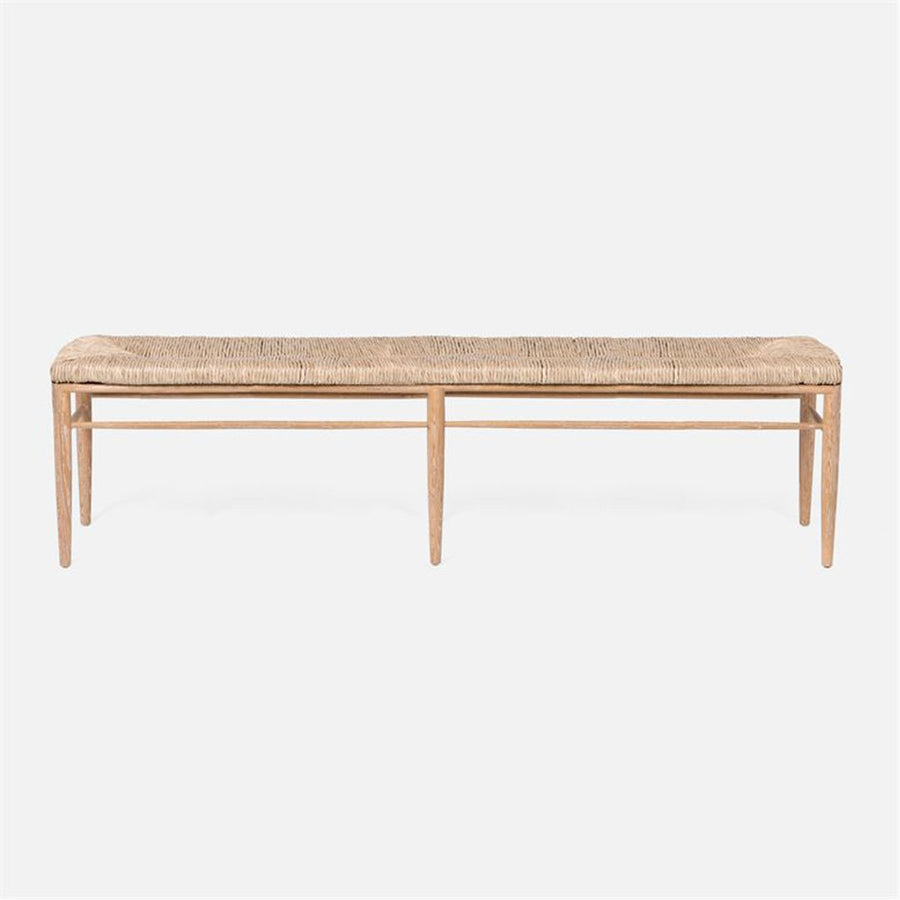 Made Goods Colwyn Cerused Oak Triple Bench