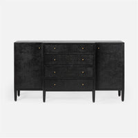 Made Goods Conrad Faux Raffia Deep Drawer Buffet