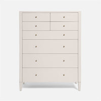 Made Goods Conrad Faux Raffia Tallboy Dresser